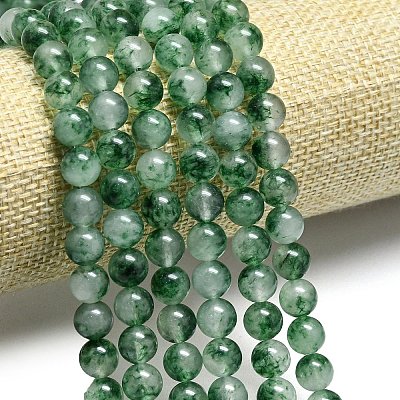 Natural Malaysia Jade Beads Strands G-L645-C01-8mm-03-1