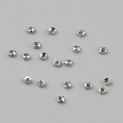 925 Sterling Silver Spacer Beads STER-WH0005-45P-1