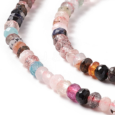 Natural Mixed Stone Beads Strands G-F717-03-1