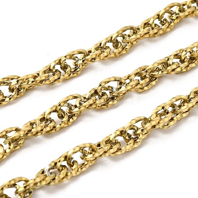 304 Stainless Steel Rope Chains CHS-C018-03G-1