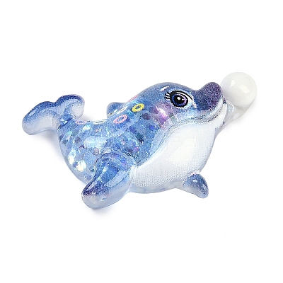 Marine Organism Theme Resin Cabochons RESI-R454-01C-1
