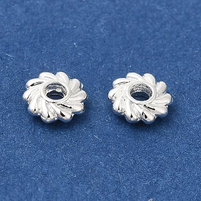 Eco-Friendly Alloy Spacer Beads PALLOY-WH0109-02S-NR-1
