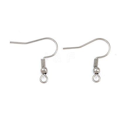 Tarnish Resistant 304 Stainless Steel Earring Hooks X-STAS-R044-1