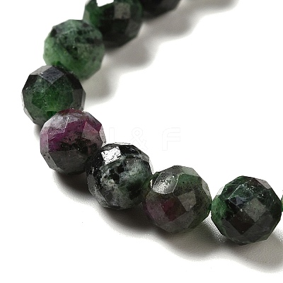 Natural Ruby in Zoisite Beads Strands G-I341-13B-1