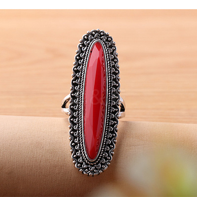Alloy and Resin Finger Rings FS-WGB9ABA-03-1