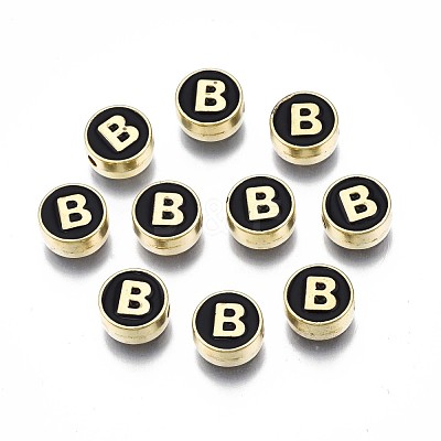 Alloy Enamel Beads ENAM-N052-006-02B-RS-1