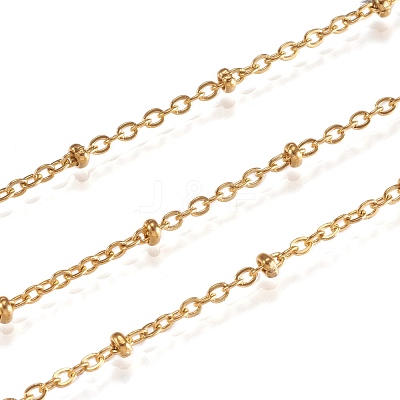 Ion Plating(IP) 304 Stainless Steel Cable Chains CHS-K004-13G-0.4mm-1