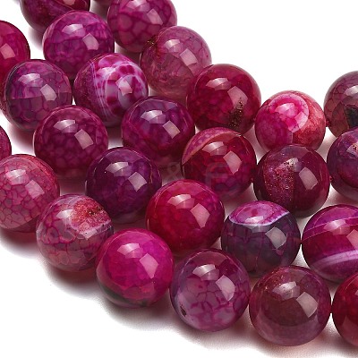 Natural Dragon Veins Agate Beads Strands GG-L001-L01-02C-1