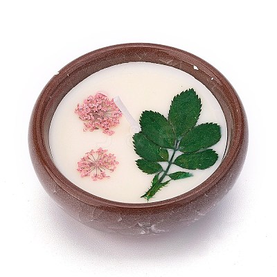 SaddleBrown Porcelain Candles DIY-P009-D05-1