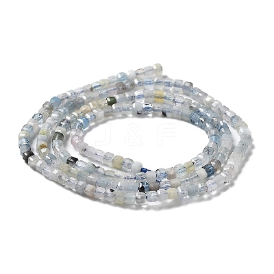 Natural Aquamarine Beads Strands G-Z029-01-1