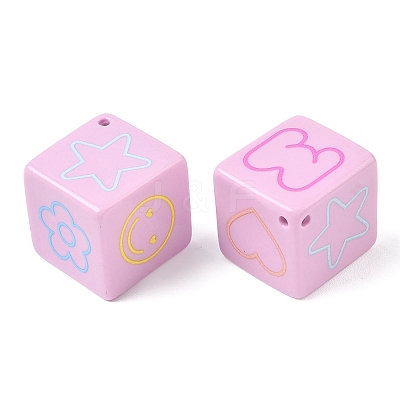 Printed Opaque Resin Beads RE-CBA2A92-03-1