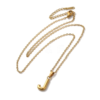 PVD Vacuum Plating 201 Stainless Steel Necklaces NJEW-H033-01G-J-1