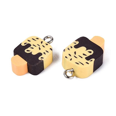 Handmade Polymer Clay Pendants CLAY-Q253-07P-02-1