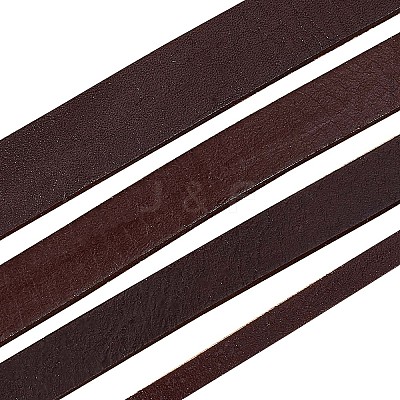 Flat Cowhide Leather Cord WL-GF0001-08E-02-1