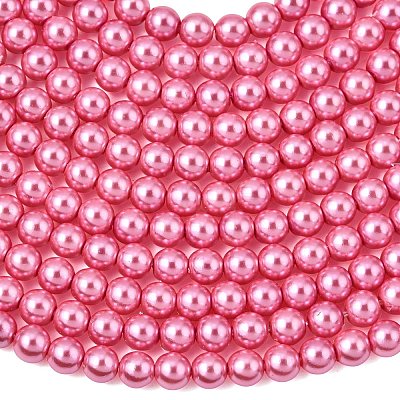 Glass Pearl Beads HY-J001-4mm-HX053-1