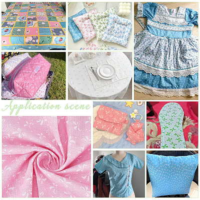 Cotton Fabric DIY-WH0308-839D-1