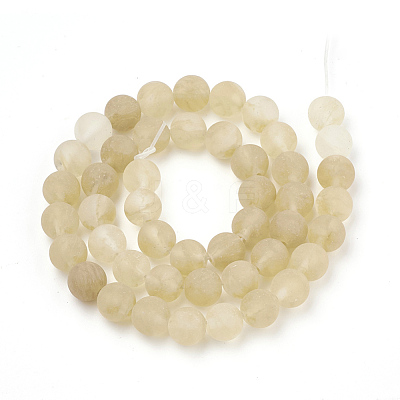 Watermelon Stone Glass Beads Strands G-T106-253-1