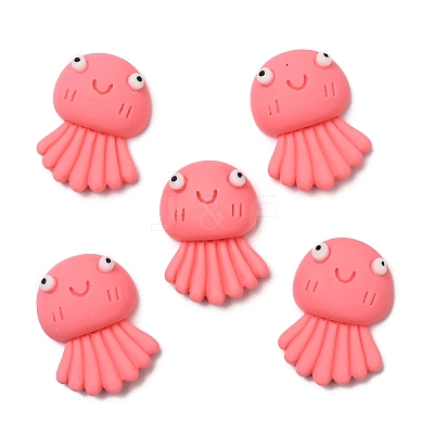 Opaque Resin Decoden Cabochons LS-CRES-D001-04-1