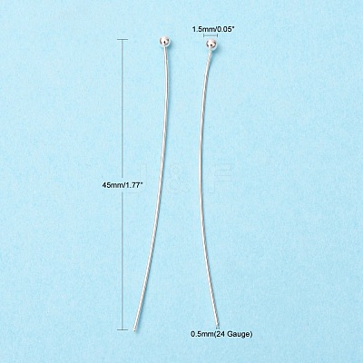 Brass Ball Head Pins RP0.5X45mm-S-1