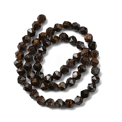 Natural Bronzite Beads Strands G-Z119-A30-01-1