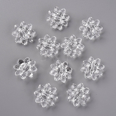 Transparent Acrylic Beads TACR-491-01-1