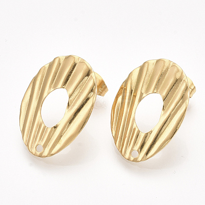 304 Stainless Steel Stud Earring Findings X-STAS-S079-47A-1