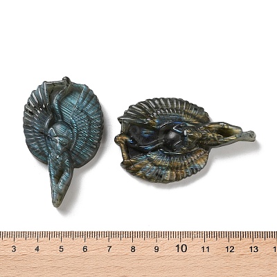 Natural Labradorite Cabochons G-I368-A06-1