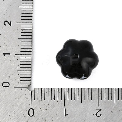 Halloween Theme Spray Painted Alloy Beads PALLOY-D029-03H-RS-1