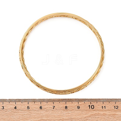 5Pcs 304 Stainless Steel Bangle Set for Women LS-BJEW-S162-01C-G-1