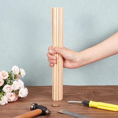 Wood Craft Sticks LS-DIY-WH0430-360C-1