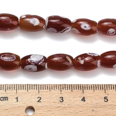 Natural Agate Beads Strands G-F811-B01-01-1