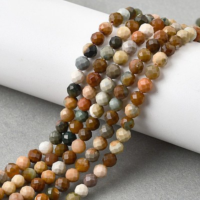 Natural Agate Beads Strands G-G991-A03-A-01A-1