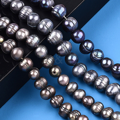 Natural Cultured Freshwater Pearl Beads Strands PEAR-N013-08D-1