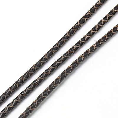 Leather Braided Cord WL-Q005-6mm-12-1