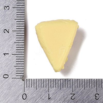 Opaque Resin Imitation Food Decoden Cabochons X-RESI-S395-02H-1