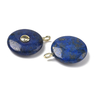 Dyed Natural Lapis Lazuli Pendants G-I391-02G-04-1