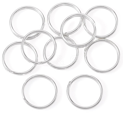 925 Sterling Silver Split Jump Rings STER-TA0001-48A-1