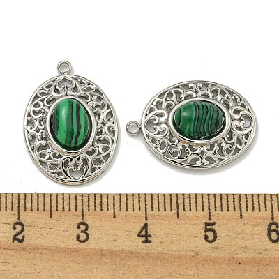 304 Stainless Steel Pendants STAS-L012-359D-P-1