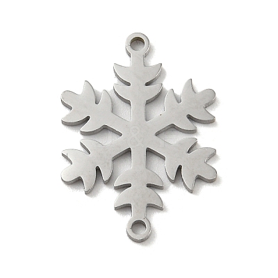 Non-Tarnish 304 Stainless Steel Connector Charms STAS-P344-03P-1
