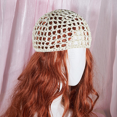 1Pc Cloth African Kufei Hat for Women AJEW-TADJ0001-12D-1