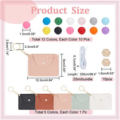 DIY Keychain Making Kit DIY-WR0003-39-1