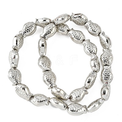 Electroplate Glass Beads Strands EGLA-V001-01-1