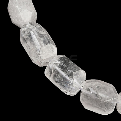 Natural Quartz Crystal Beads Strands G-F796-C11-01-1