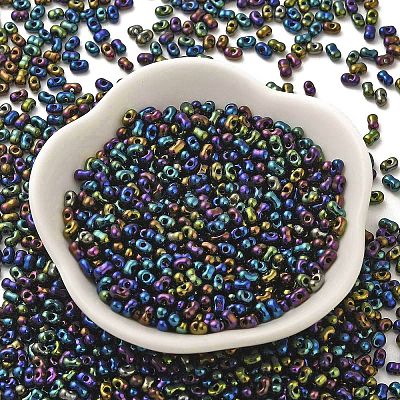 Opaque Glass Seed Beads SEED-K009-06B-04-1