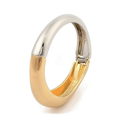 Alloy Hinged Bangles for Women BJEW-L629-06GP-1