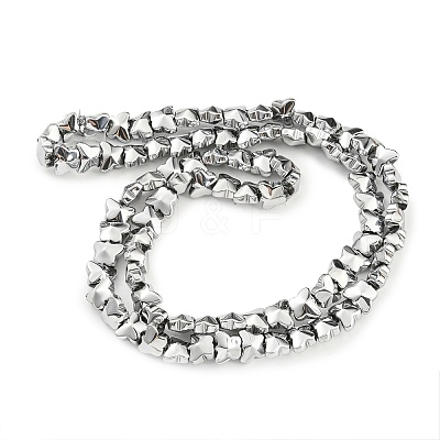 Full Plated Electroplate Glass Beads Strands EGLA-G037-11A-FP01-1