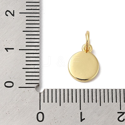 Real 18K Gold Plated Brass Enamel Charms KK-L216-001G-G04-1