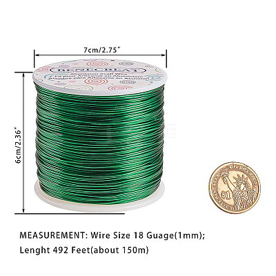 Round Aluminum Wire AW-BC0001-1mm-10-1