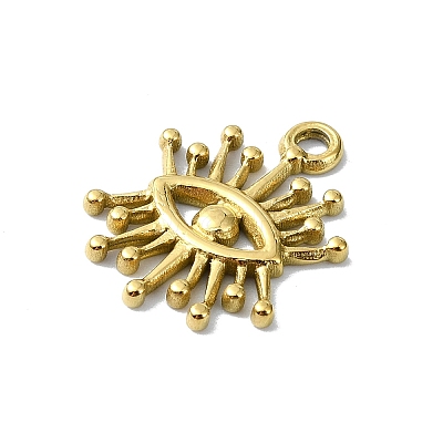 Ion Plating(IP) 304 Stainless Steel Pendants STAS-B058-17G-02-1