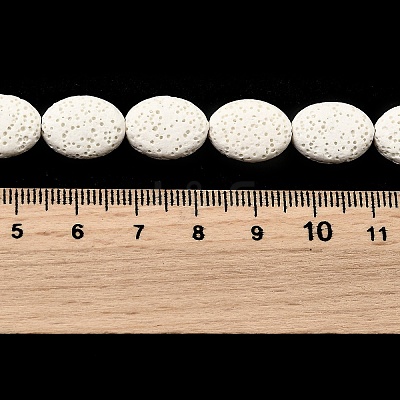 Dyed Natural Lava Rock Beads Strands G-A264-A02-01C-1
